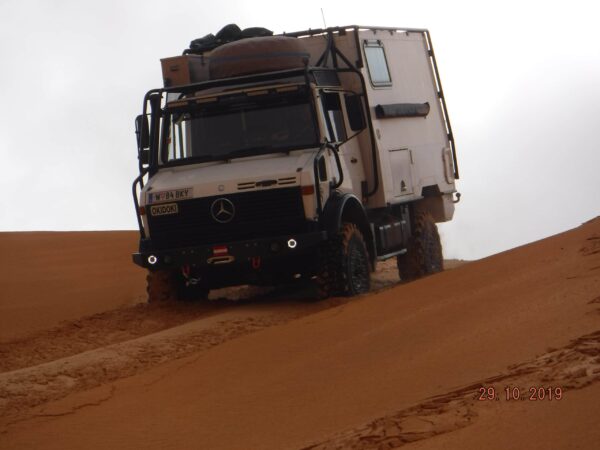 Offroad Trainings Ausfahrt WÜSTE - LKW bis 14to