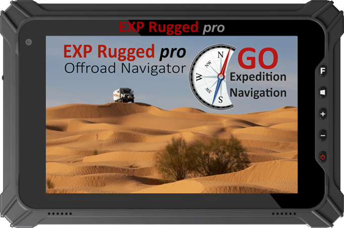 GO EXP-Rugged-proR 8" 17 GPS Navigation